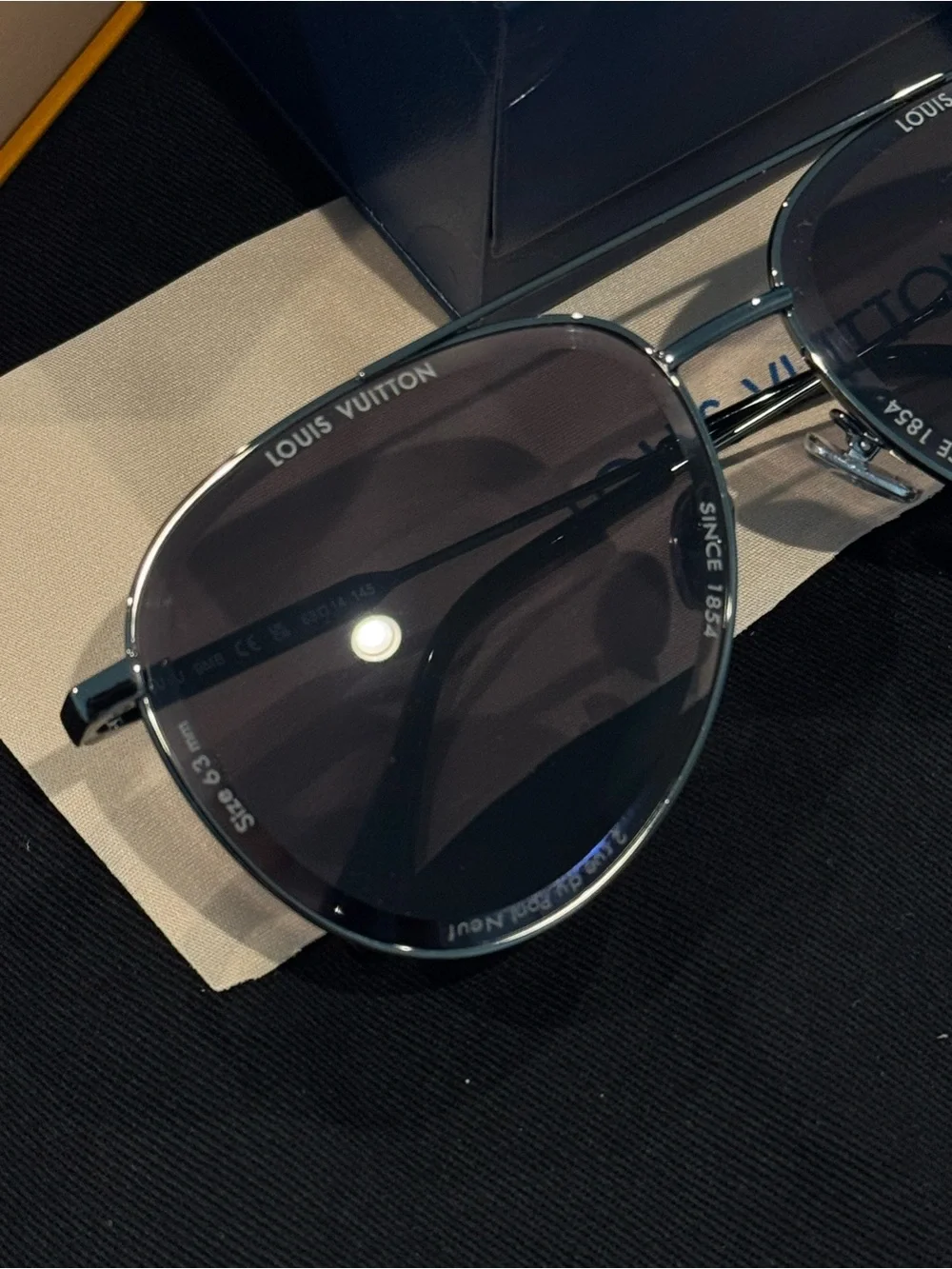 Louis Vuitton Super Vision Pilot Sunglasses
